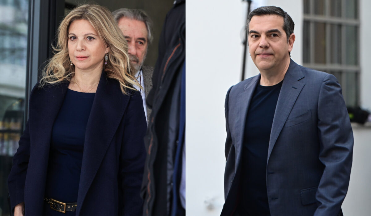 Μαρία Καρυστιανού Αλέξης Τσίπρας