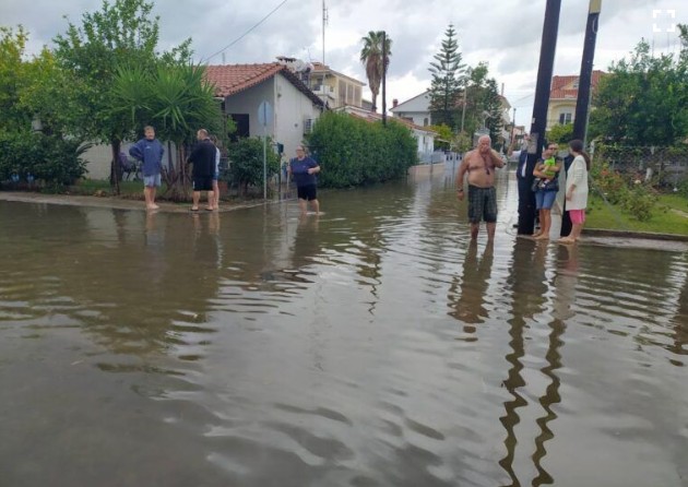 Μεσολόγγι πλημμύρες