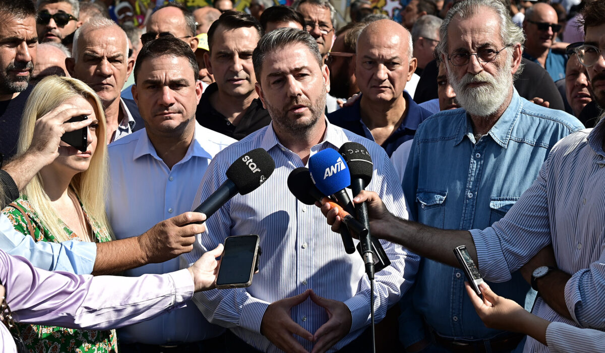 Νίκος Ανδρουλάκης απεργία