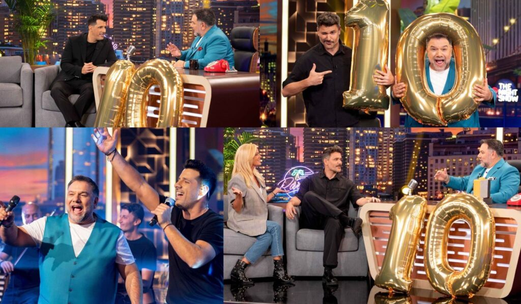 The 2Night Show: Λεβεντογιάννης, Μακρυπούλια και Φέρρης καλεσμένοι για τα 10 χρόνια
