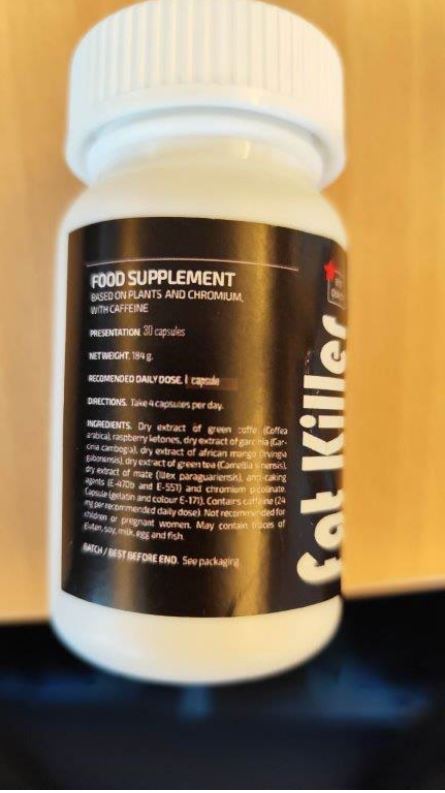 Καμπανάκι ΕΟΦ για σκεύασμα που «καίει λίπος» - «Ην το χρησιμοποιήσετε» (εικόνες)