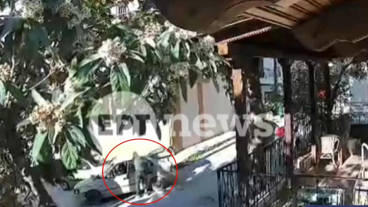 Βίντεο ντοκουμέντο: Θρασύτατη κλοπή σε ώρα αιχμής – Άρπαξαν κλιματιστικό από μπαλκόνι
