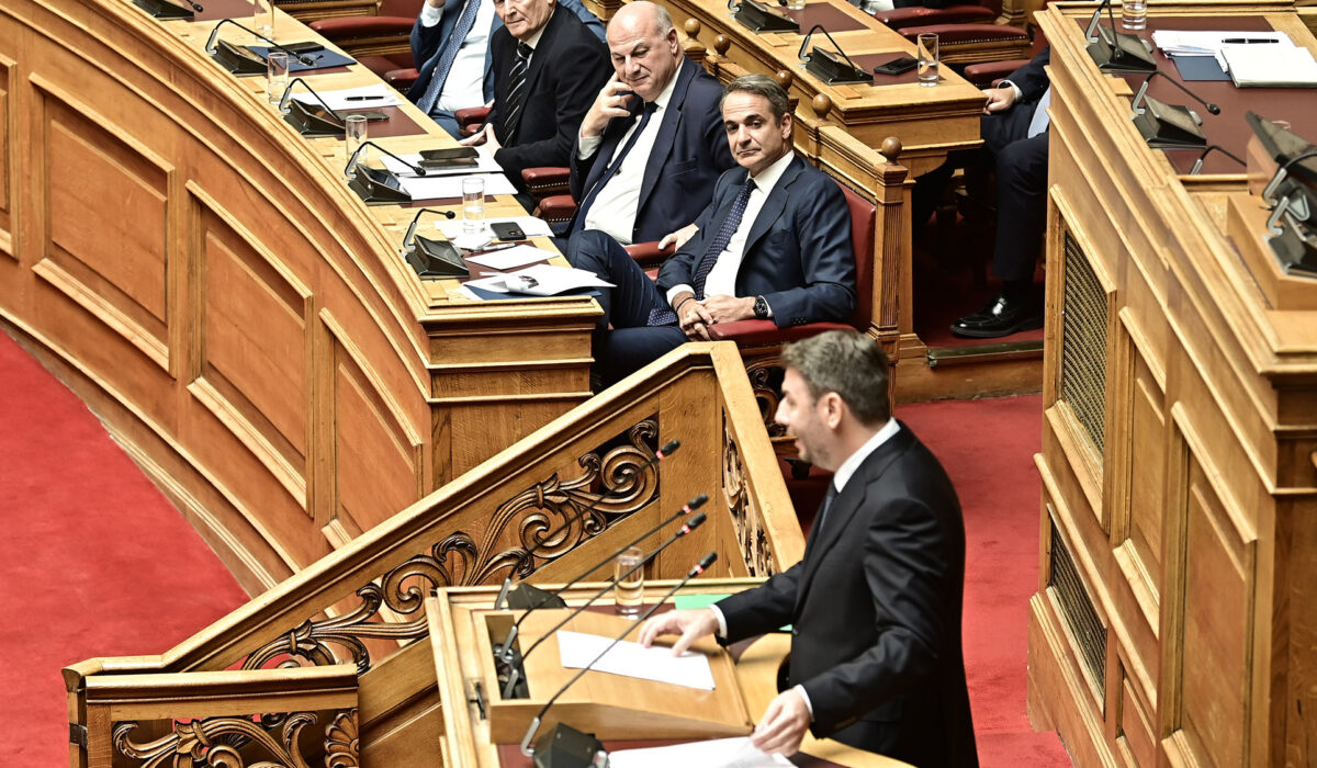 Κυριάκος Μητσοτάκης Νίκος Ανδρουλάκης