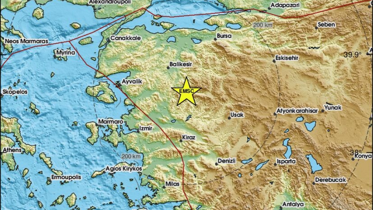 Σεισμός 4,9 Ρίχτερ στην Τουρκία – Αισθητός στη Μυτιλήνη