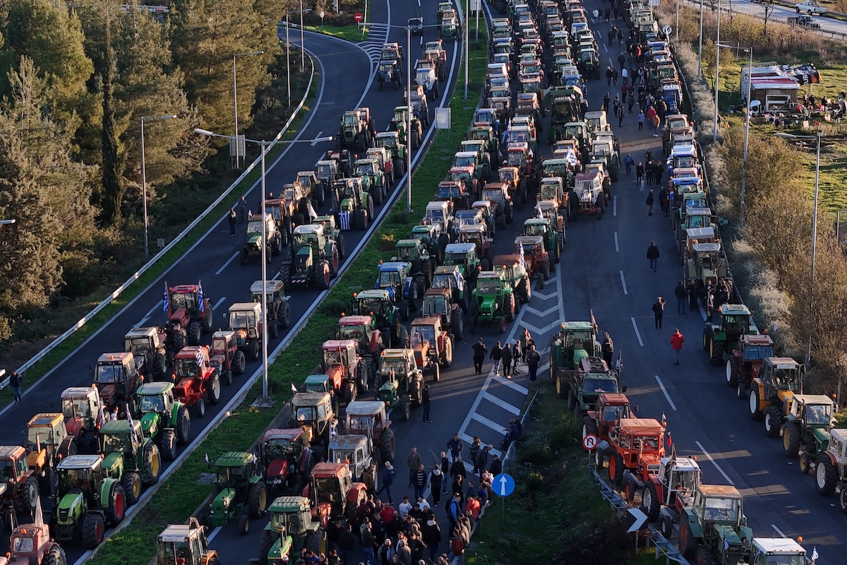 Αγρότες Μπλόκα Λάρισα