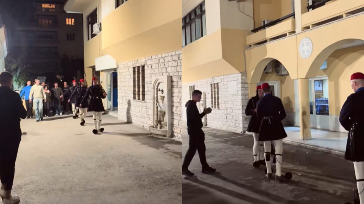 Προεδρική Φρουρά: Εύζωνες κάνουν την τελευταία υπηρεσία και ξεσπούν σε κλάματα – Βίντεο