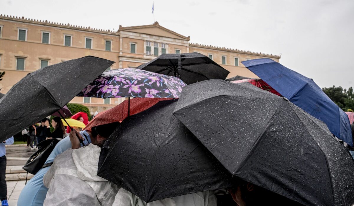 κακοκαιρια βροχες καιρος αθηνα