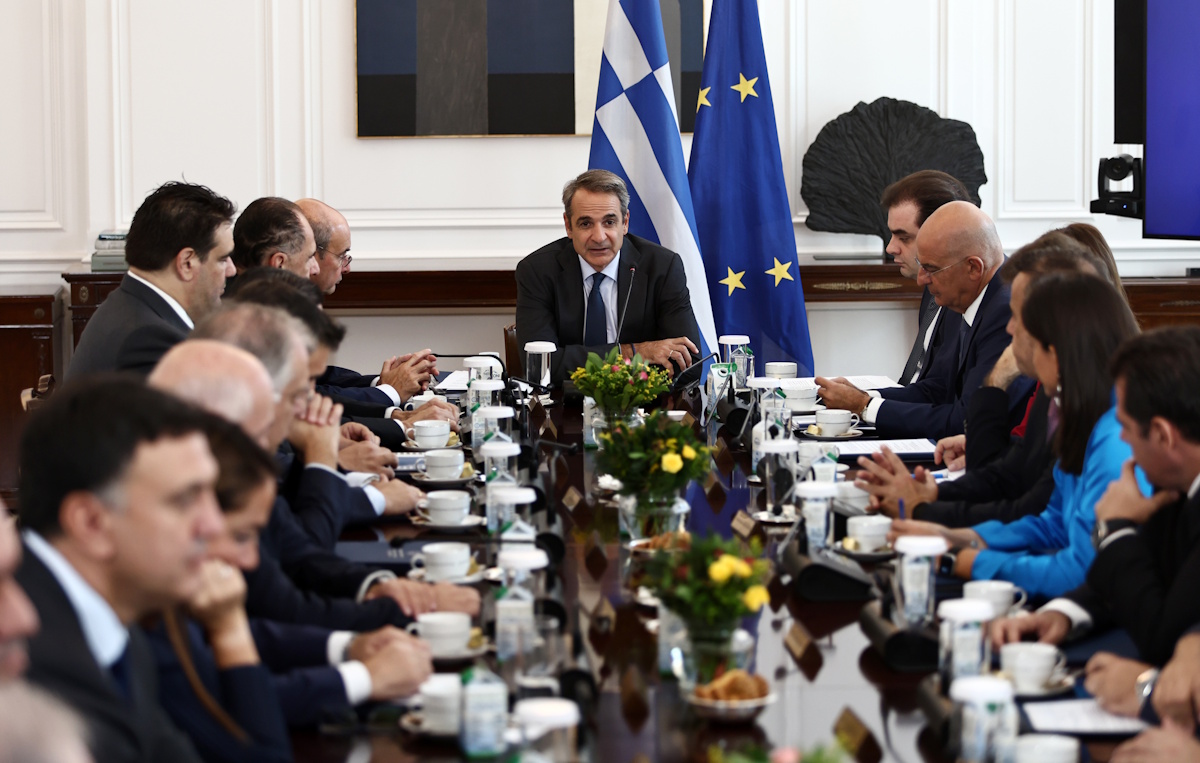 Υπουργικό Συμβούλιο Κυριάκος Μητσοτάκης