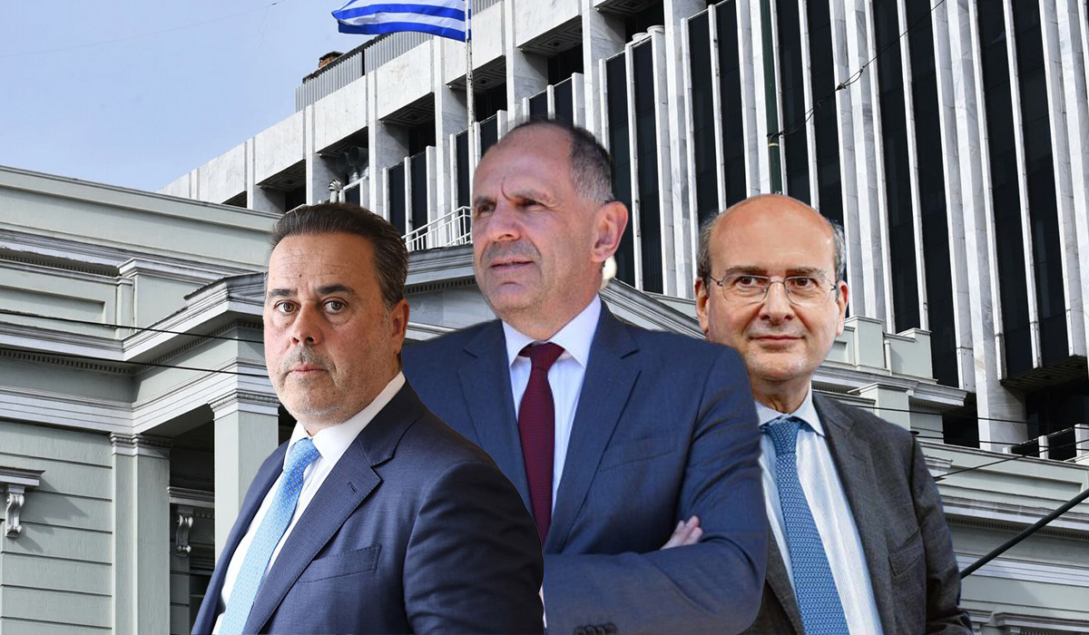 Γιώργος Γεραπετρίτης Κωστής Χατζηδάκης Σταύρος Παπασταύρου