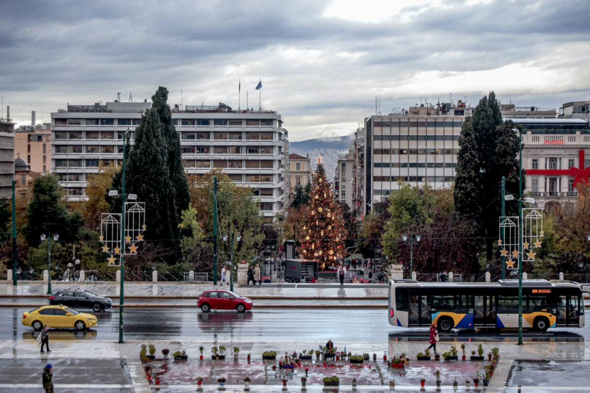 καιρος αθηνα βροχη