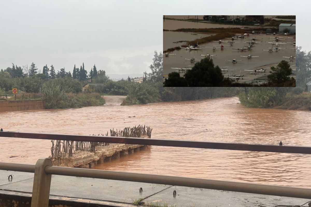 Εικόνες καταστροφής σε Μάνδρα, Νέα Πέραμο και Μέγαρα: Έγιναν μία απέραντη «λίμνη» από την κακοκαιρία Byron