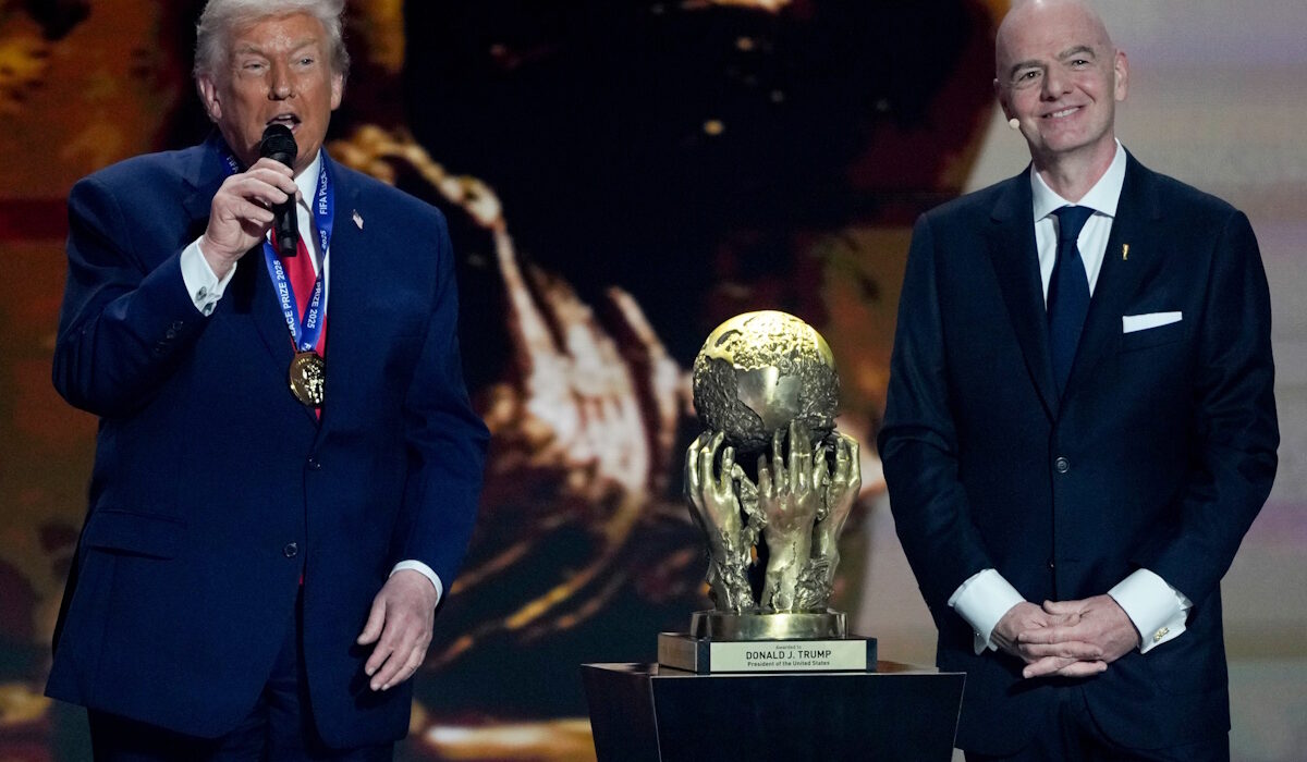 Ντόναλντ Τραμπ ΗΠΑ Τζιάνι Ινφαντίνο FIFA