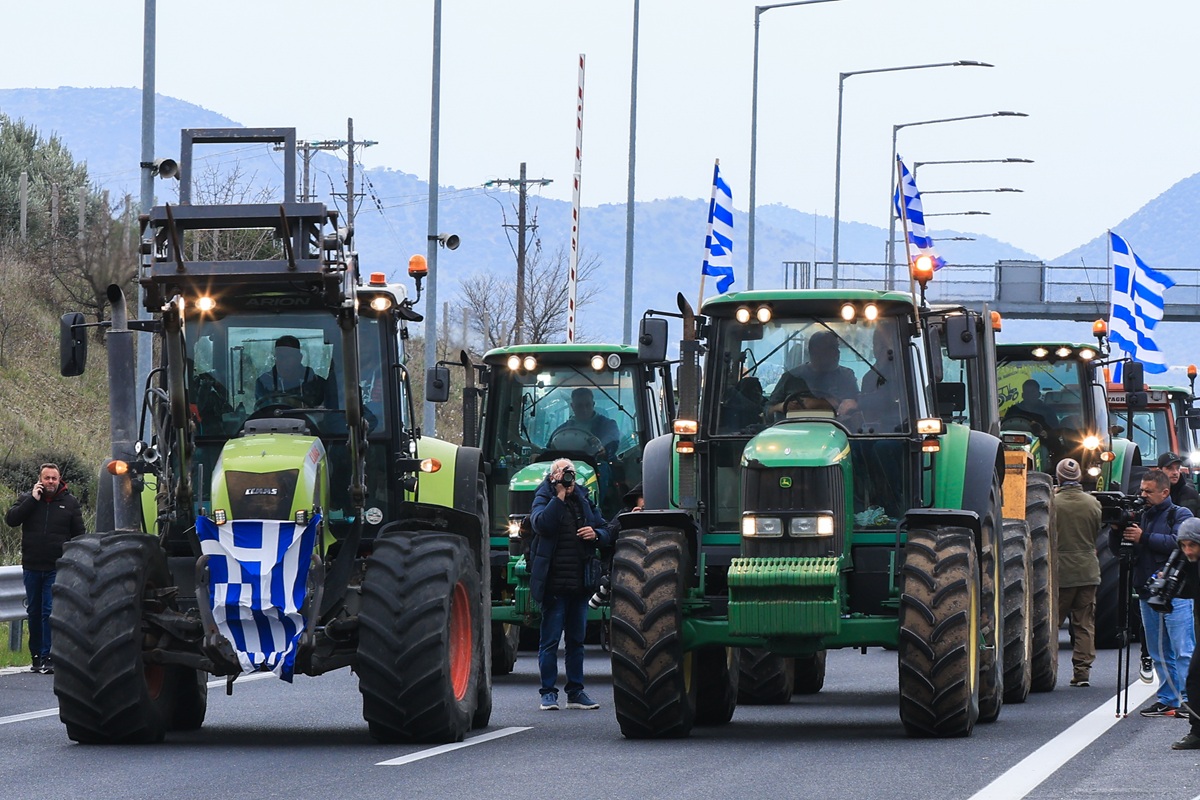 Μπλόκα αγροτών χάρτης