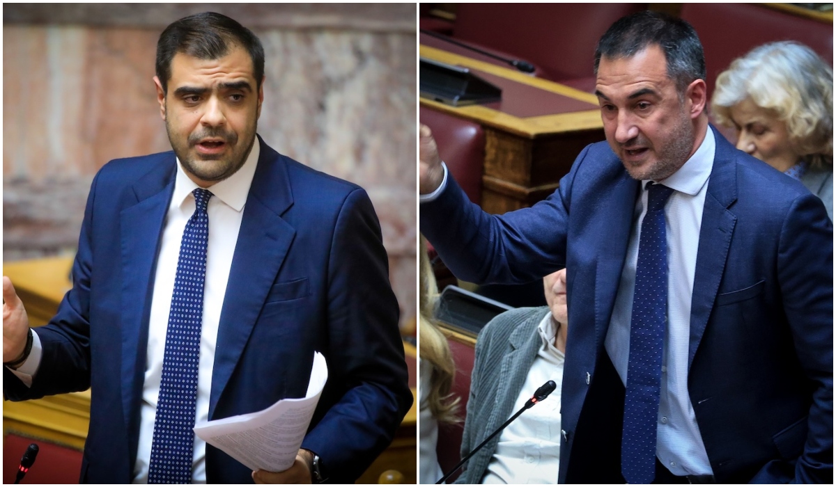 Παύλος Μαρινάκης Αλέξης Χαρίτσης Νέα Δημοκρατία Νέα Αριστερά