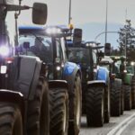 Αγρότες με τρακτέρ στα μπλόκα, Θεσσαλονίκη