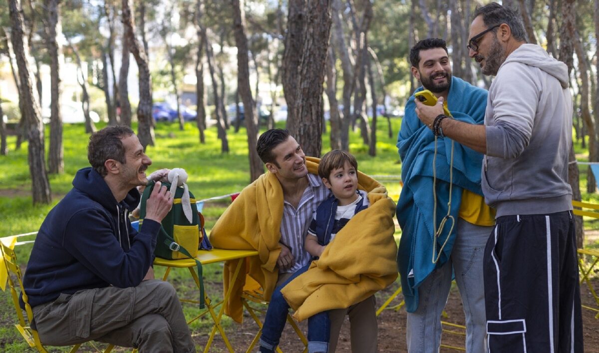 «Μπαμπά σ'αγαπώ»: Στα γυρίσματα της νέας σειράς του Alpha (φωτό - βίντεο)