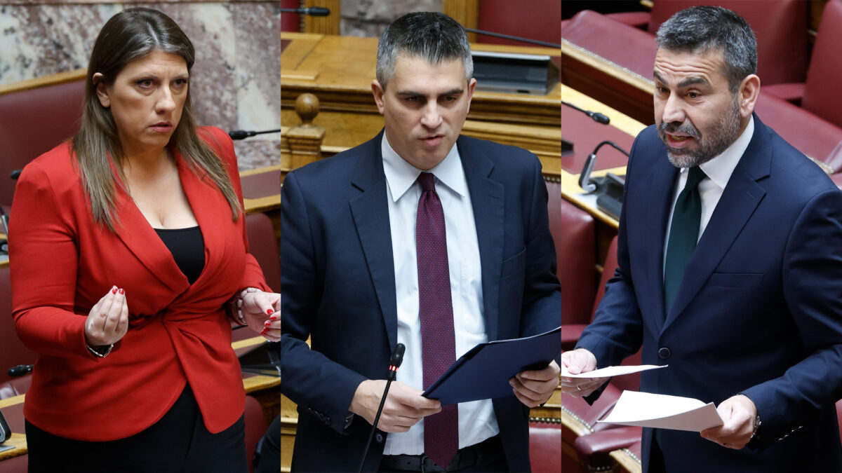 Ζωή Κωνσταντοπούλου Χρίστος Δήμας Τάσος Νικολαΐδης