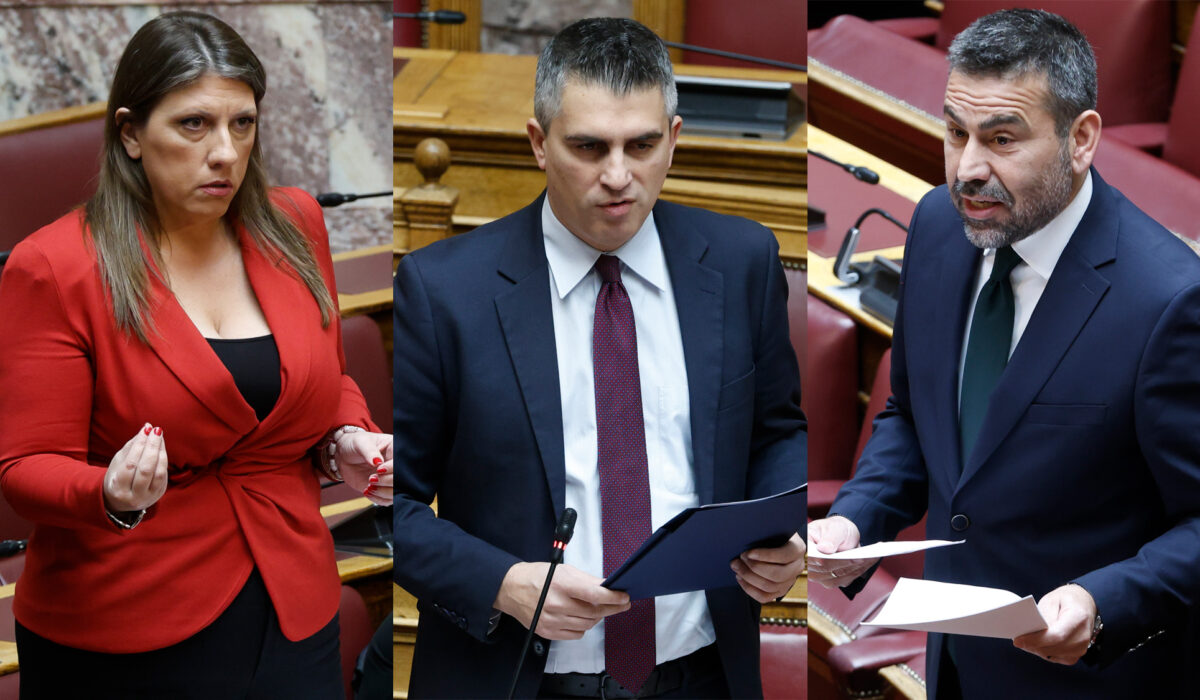 Ζωή Κωνσταντοπούλου Χρίστος Δήμας Τάσος Νικολαΐδης