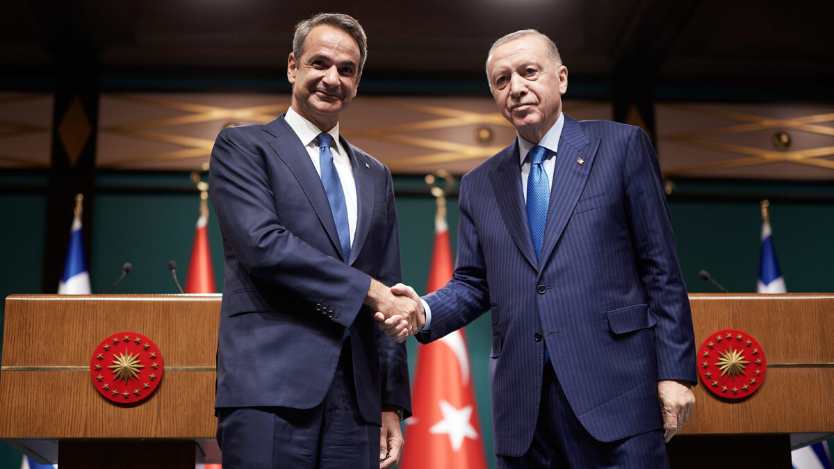 Κυριάκος Μητοτάκης Ρετζέπ Ταγίπ Ερντογάν