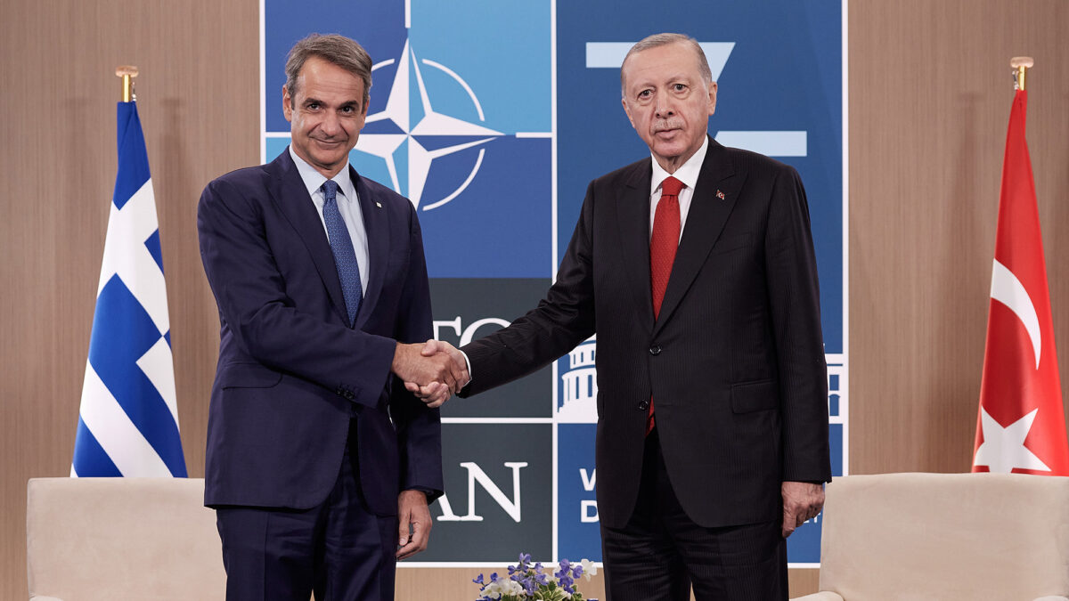 Κυριάκος Μητσοτάκης Ρετζέπ Ταγίπ Ερντογάν