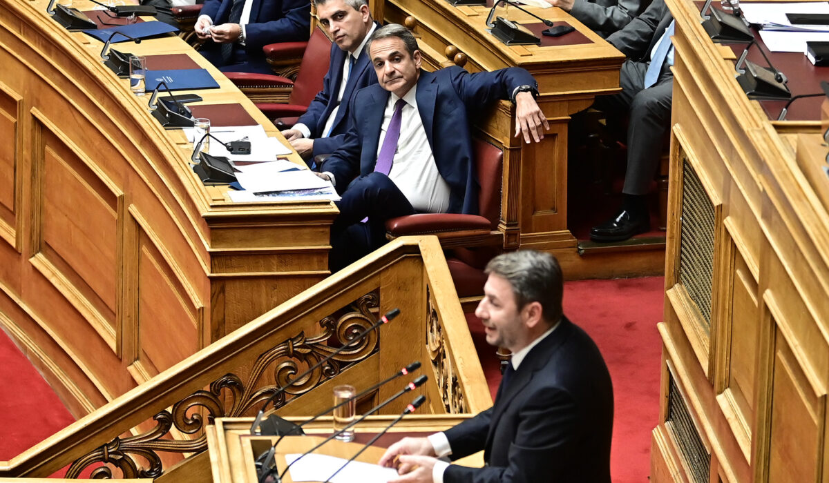Νίκος Ανδρουλάκης Κυριάκος Μητσοτάκης