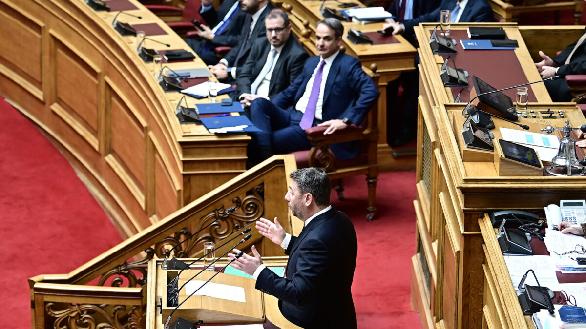 Νίκος Ανδρουλάκης Κυριάκος Μητσοτάκης