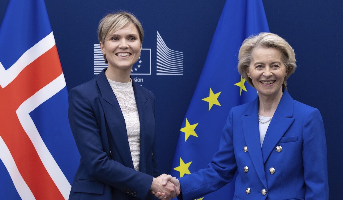 Ισλανδία Ε.Ε. Κριστρούν Φροσταντότιρ Ούρσουλα Φον Ντερ Λάιεν