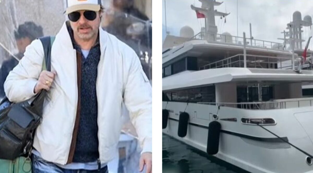 Μπραντ Πιτ: Στον Φλοίσβο ο σταρ με πολυτελή θαλαμηγό γνωστού επιχειρηματία (βίντεο)