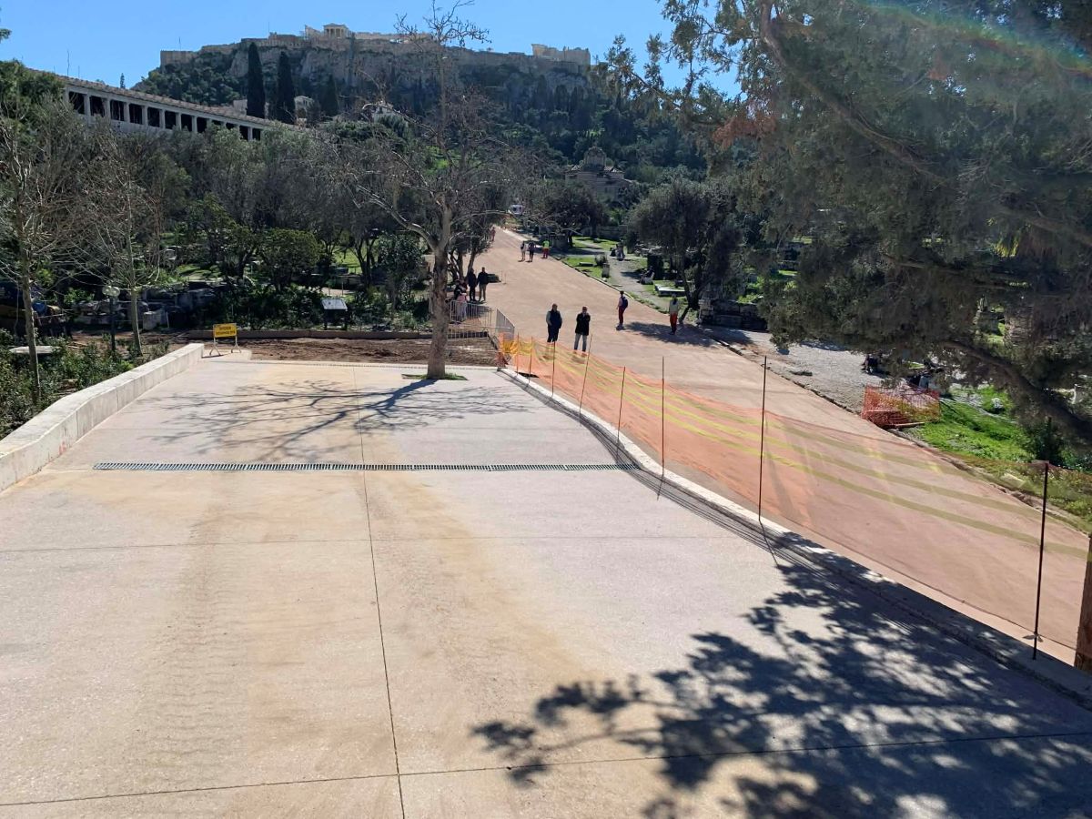 Στην τελική ευθεία η αναβάθμιση του αρχαιολογικού χώρου του Κεραμεικού και της Αρχαίας Αγοράς (Εικόνες)