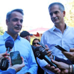 Κώστας Μπακογιάννης Κυριάκος Μητσοτάκης