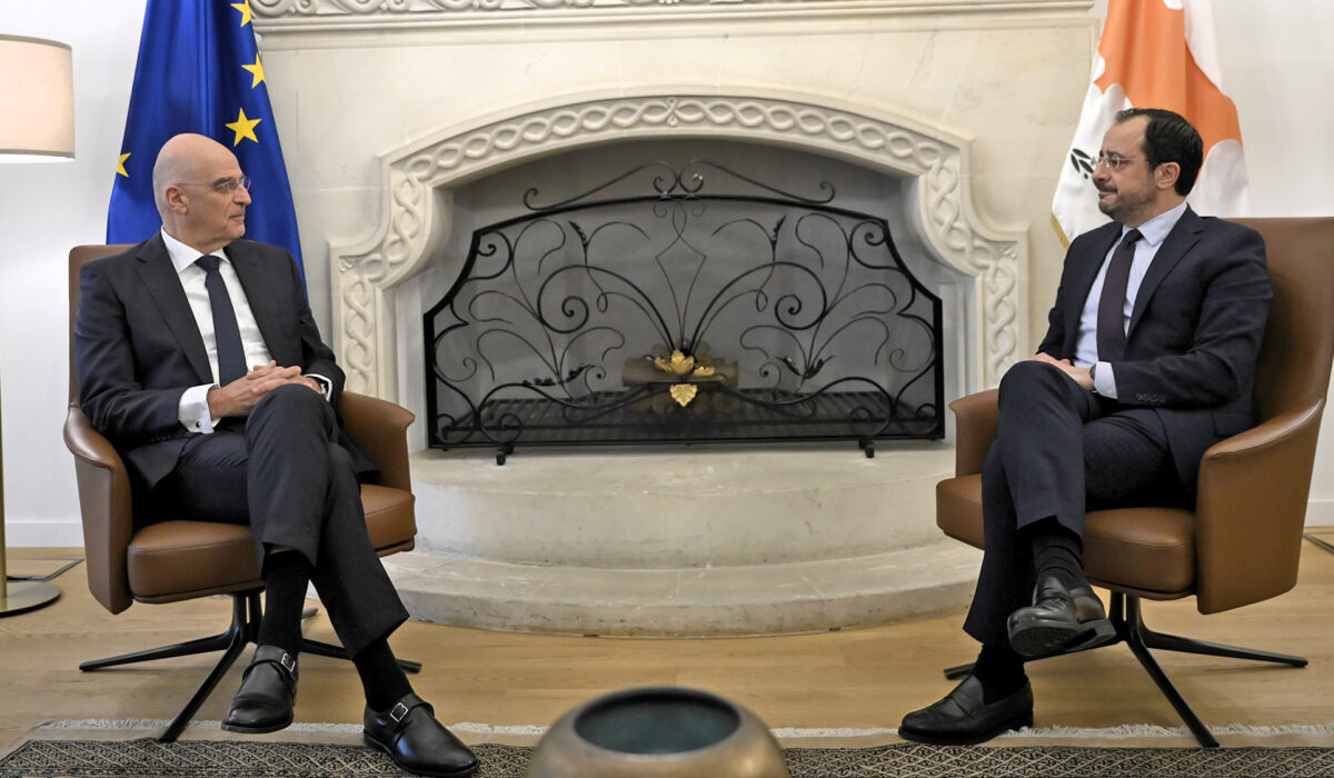 Νίκος Δένδιας Νίκος Χριστοδουλίδης