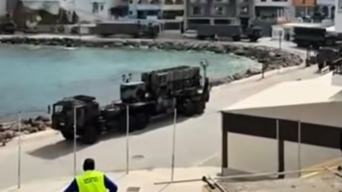 Νέο βίντεο με τους Patriot στην Κάρπαθο - Το κομβόι με τους πυραύλους