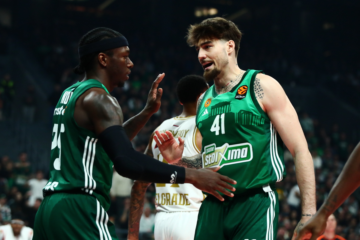 Παναθηναϊκός – Ερυθρός Αστέρας 82-74: Το γύρισε στο πράσινο «ηφαίστειο» και βλέπει 6αδα