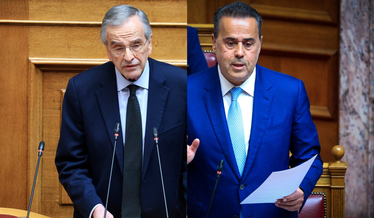 Αντώνης Σαμαράς Σταύρος Παπασταύρου