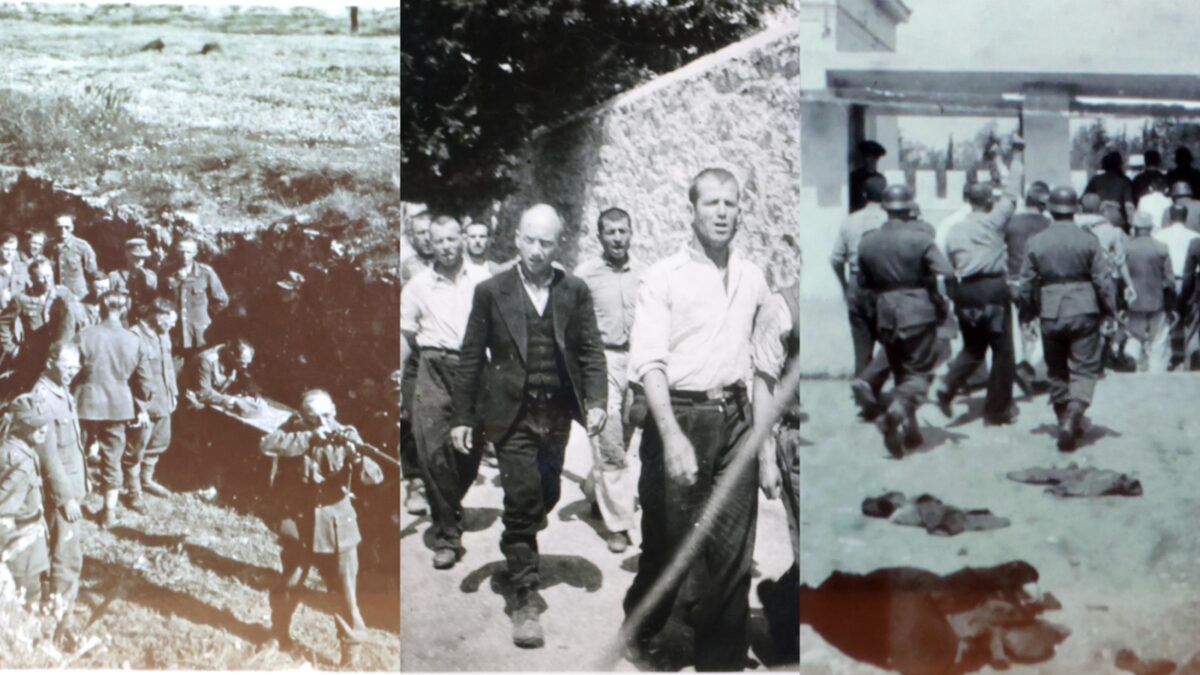 Στη δημοσιότητα οι ιστορικές φωτογραφίες της Καισαριανής – Παρουσιάστηκαν από το ΥΠΠΟ (Εικόνες)