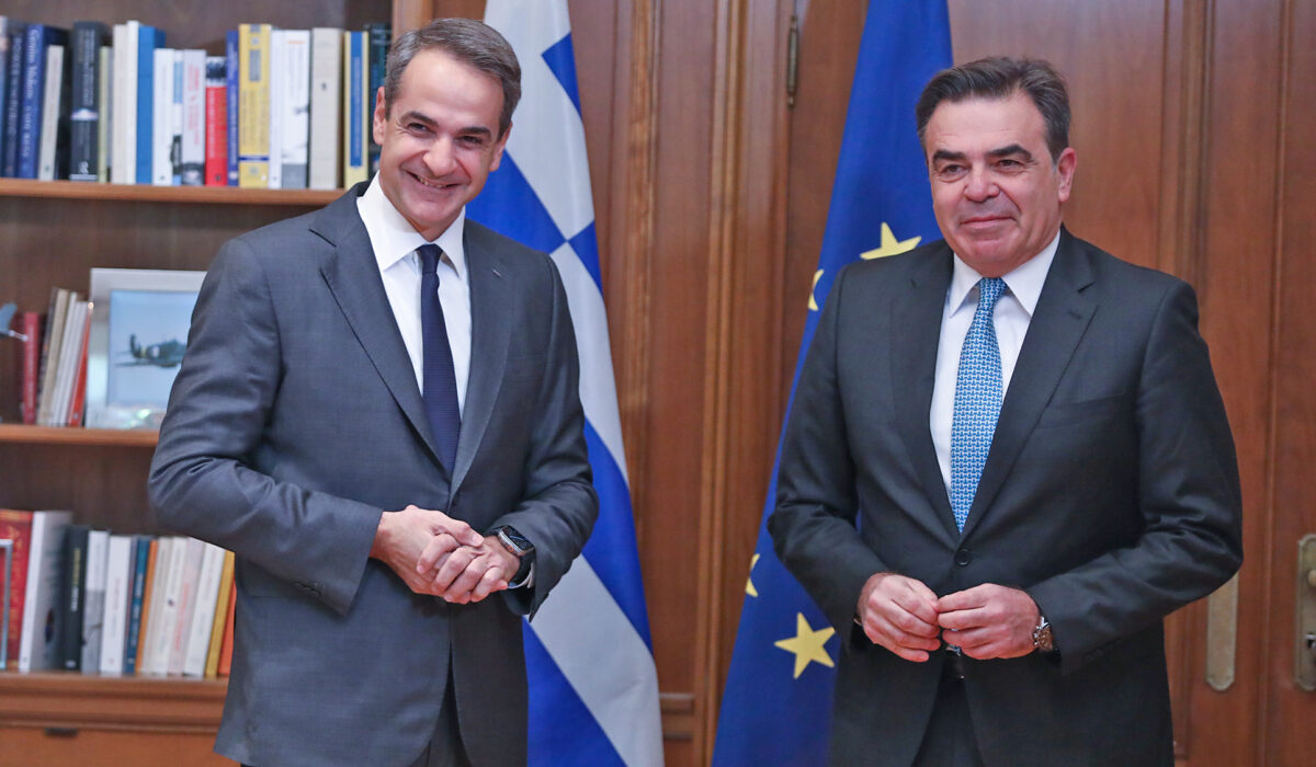 Κυριάκος Μητσοτάκης Μαργαρίτης Σχοινάς
