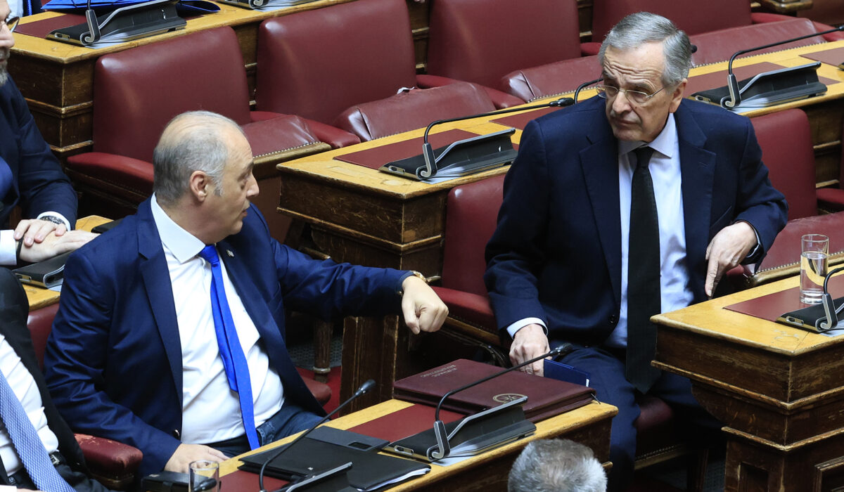 Αντώνης Σαμαράς Κυριάκος Βελόπουλος