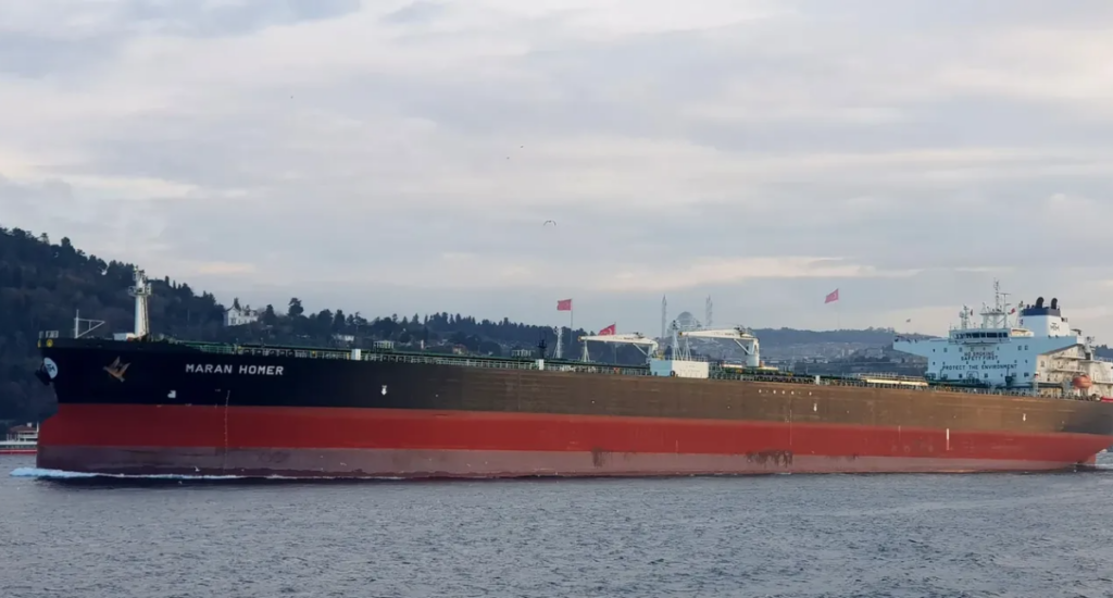 Στον Όμιλο Αγγελικούση το MARAN HOMER που χτυπήθηκε στη Μαύρη Θάλασσα: Σώοι οι ναυτικοί – Η ανακοίνωση της εταιρείας