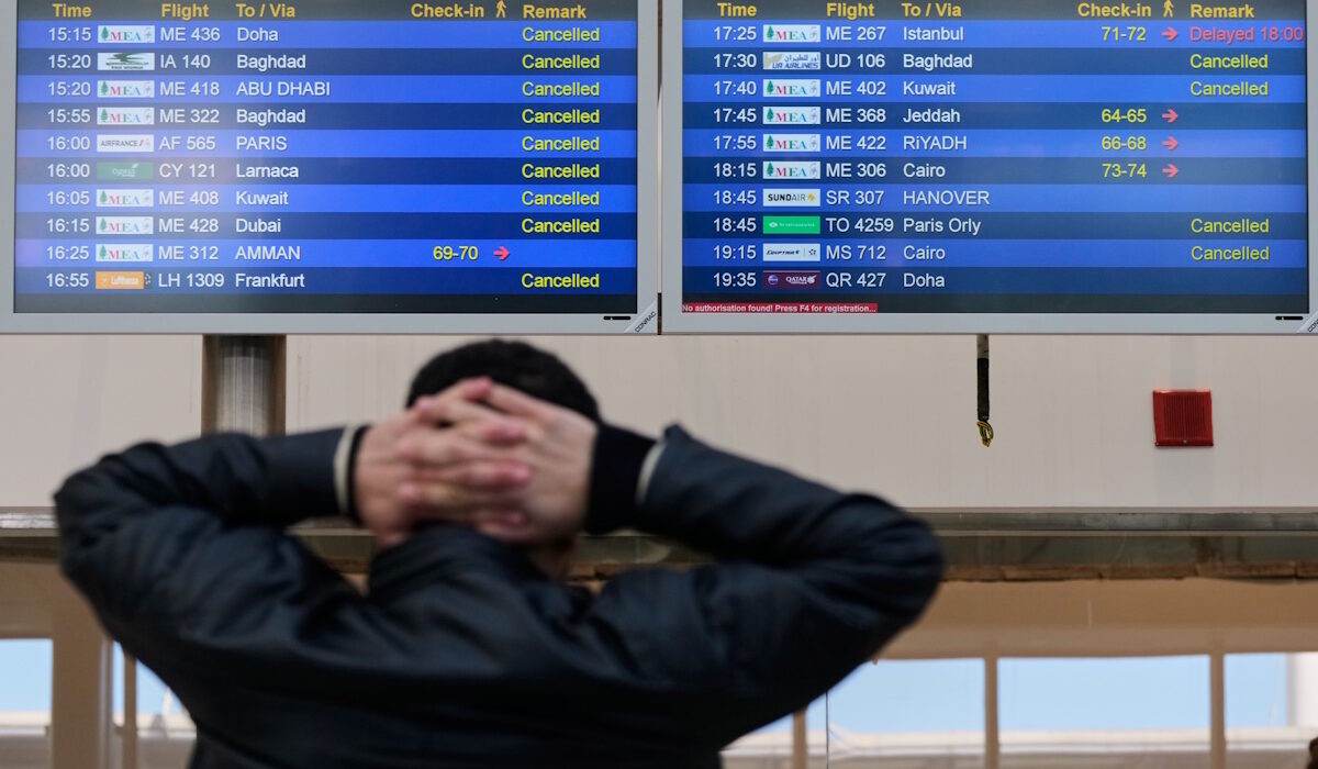 Μέση Ανατολή Αεροδρόμιο Πτήσεις