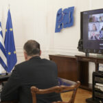 Κυριάκος Μητσοτάκης τηλεδιάσκεψη