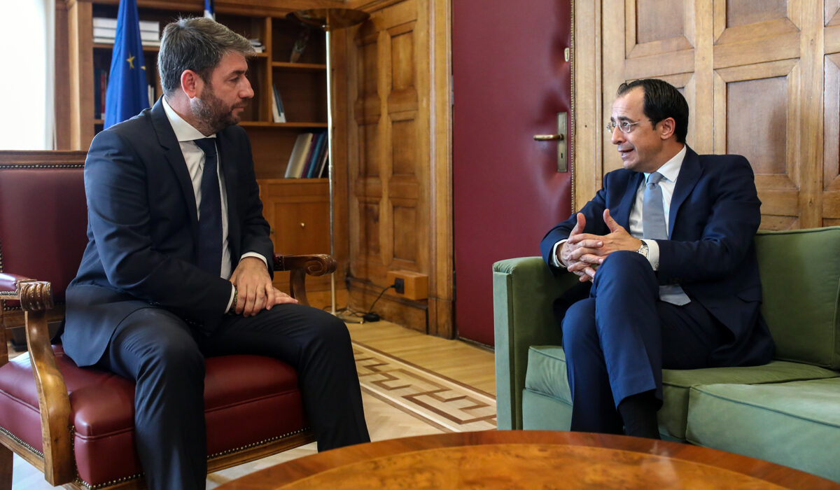 Νίκος Ανδρουλάκης Νίκος Χριστοδουλίδης