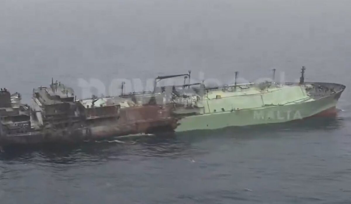Στα ανοιχτά της Μάλτας το ακυβέρνητο ρωσικό τάνκερ – «φάντασμα»: Περιβαλλοντικός συναγερμός (Βίντεο)