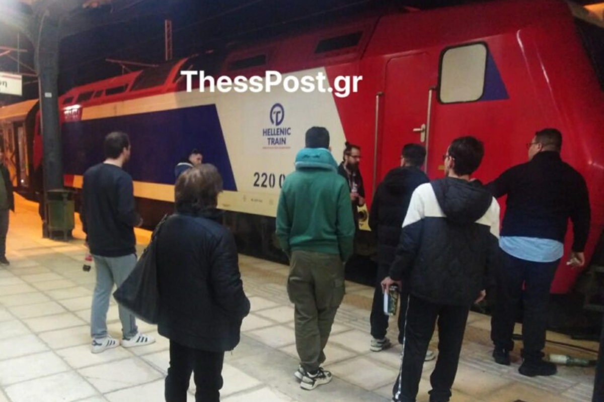 Τρένο έμεινε από βλάβη στην Οινόη – Εκτελούσε το δρομολόγιο Αθήνα – Θεσσαλονίκη