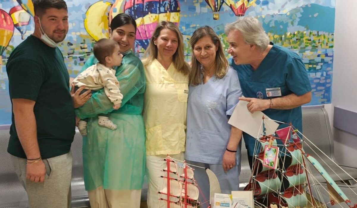 «Μια όμορφη μέρα» – Βγήκε από τη ΜΕΘ το βρέφος από τη Ζάκυνθο