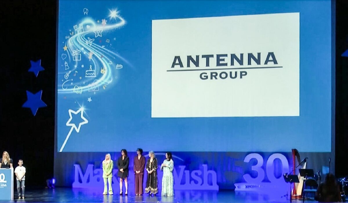 Ο Όμιλος Antenna βραβεύθηκε από το Make-A-Wish Ελλάδος