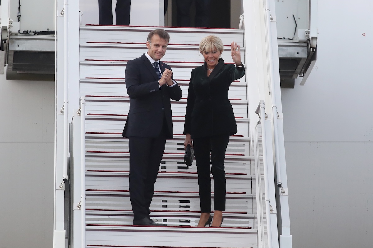 Εμανουέλ Μακρόν Μπριζίτ Μακρόν Αθήνα