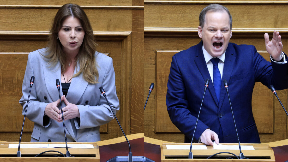 Κατερίνα Παπακώστα Κώστας Καραμανλής