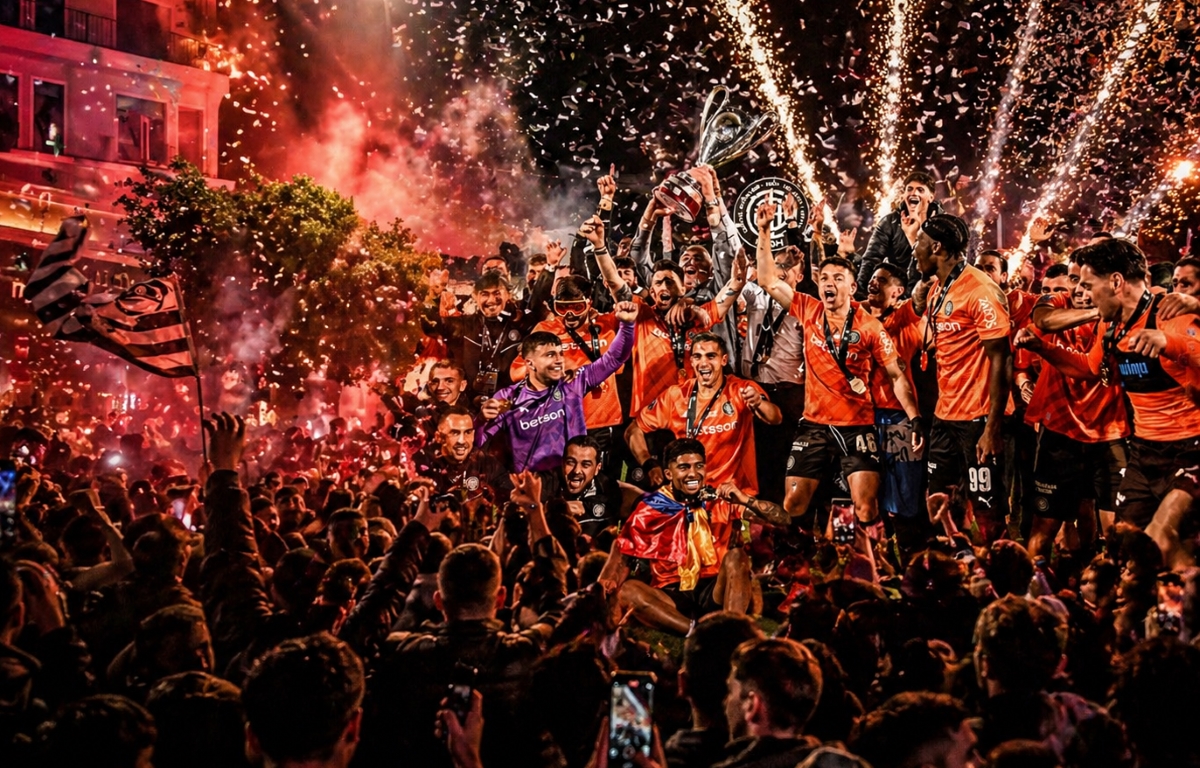 Ξέσπασμα χαράς για τον θρίαμβο του ΟΦΗ – Μέχρι το πρωί οι πανηγυρισμοί, αποθέωση για την ομάδα (Βίντεο)