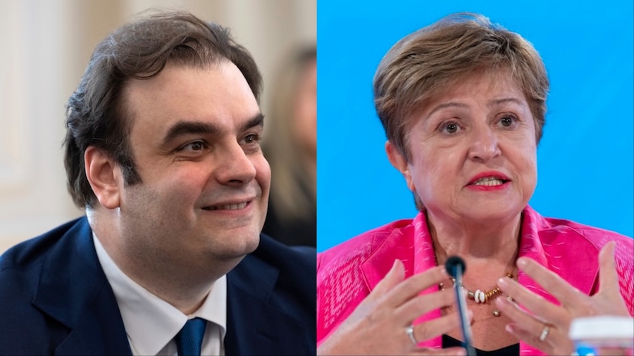 Θερμά λόγια Γκεοργκίεβα (ΔΝΤ) για Πιερρακάκη: Η εκλογή του στο Eurogroup επιβεβαιώνει την αξιοπιστία της Ελλάδας