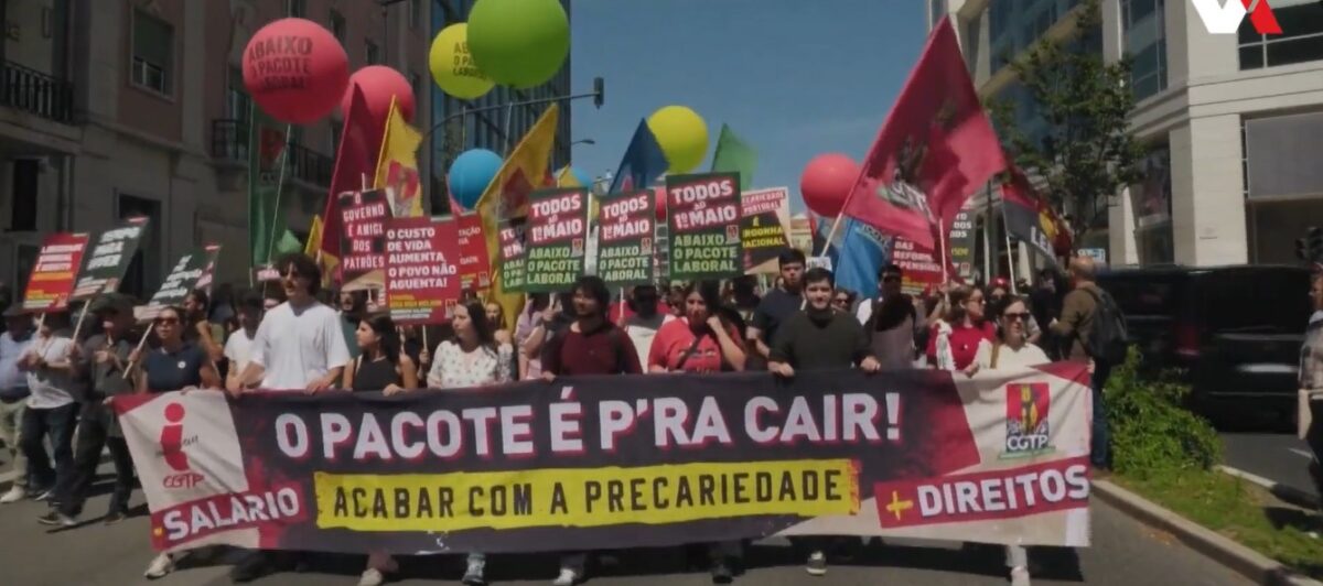 Πορτογαλία: Μαζικές διαδηλώσεις κατά της εργασιακής μεταρρύθμισης